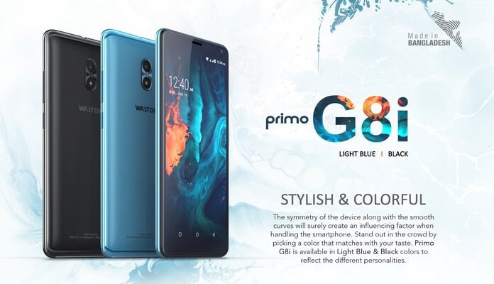 বাজেট এর ভেতর ২ জিবি র‍্যাম এর ৪জি স্মার্টফোন : Primo G8i 4G